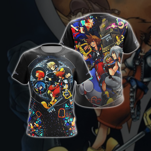 Kingdom Hearts New Style Unisex 3D T-shirt   