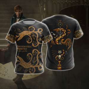 Fantastic Beasts Style Unisex 3D T-shirt   