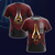Halo 5 - Arbiter Emblem Unisex 3D T-shirt S  
