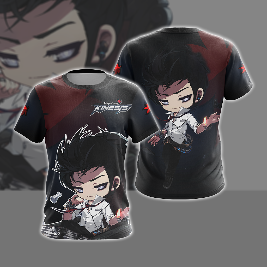 Maplestory - Kinesis Unisex 3D T-shirt - MoveekBuddyShop