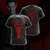 Lucifer (tv series) 666 tattoo Unisex 3D T-shirt   