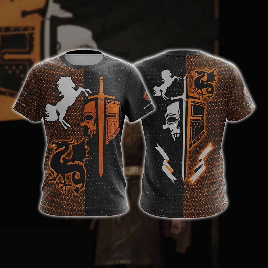 For Honor -  Blackstone Legion New Unisex 3D T-shirt US/EU S (ASIAN L)  