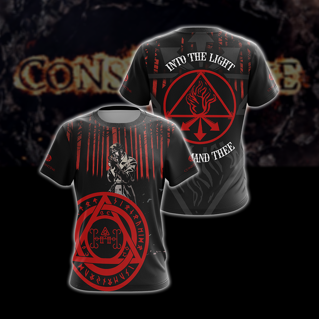 Constantine New Unisex 3D T-shirt   