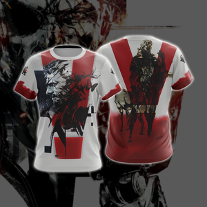 Metal Gear Solid Game Unisex 3D T-shirt   