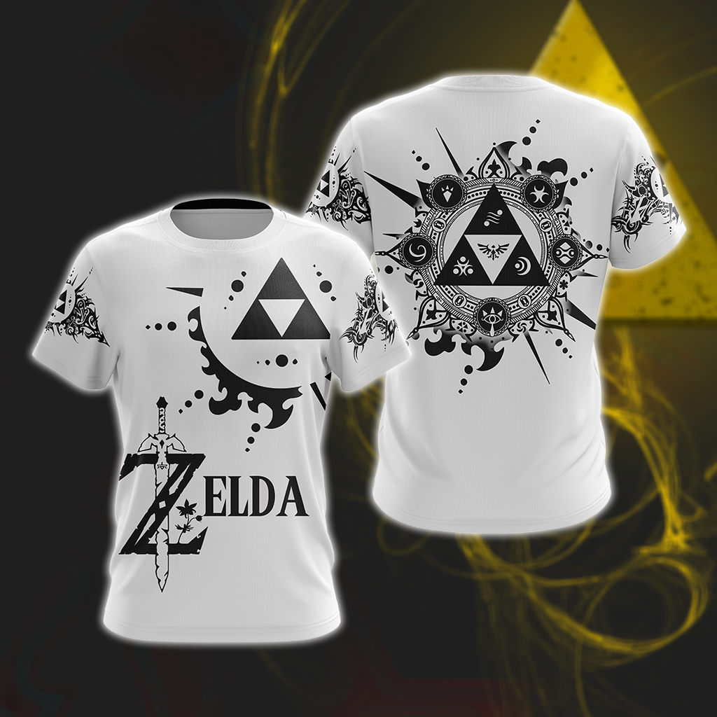 The Legend Of Zelda T-shirt Zip Hoodie Pullover Hoodie T-shirt S 