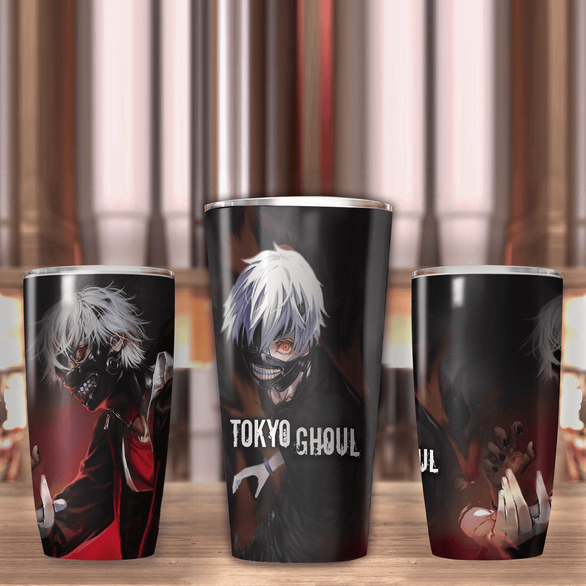 kaneki ghoul tumbler wrap for 20 oz ken ghoul tumbler spread anime wrap for  20 oz