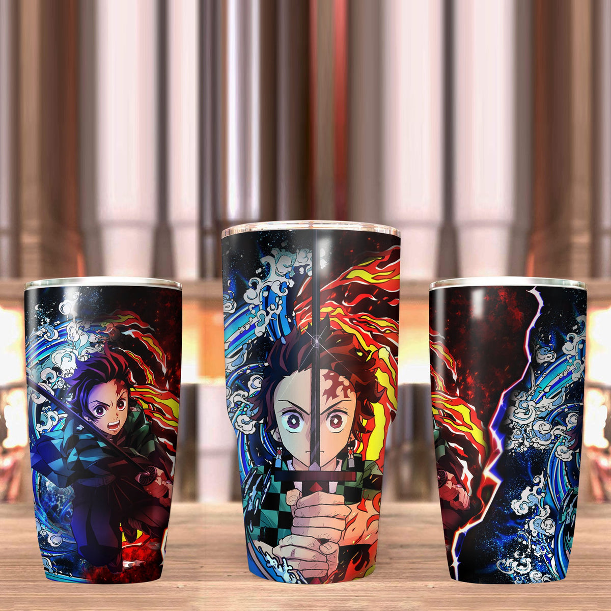 Demon Slayer Blade Bounce Cover Insulation Cup Tanjiro Water Cup