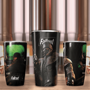 Fallout Video Game Insulated Stainless Steel Tumbler 20oz / 30oz   