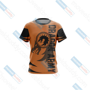 Ender's Game - Battle School Army - Dragon Army Unisex 3D T-shirt   