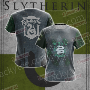Harry Potter - Slytherin House Unisex 3D T-shirt   