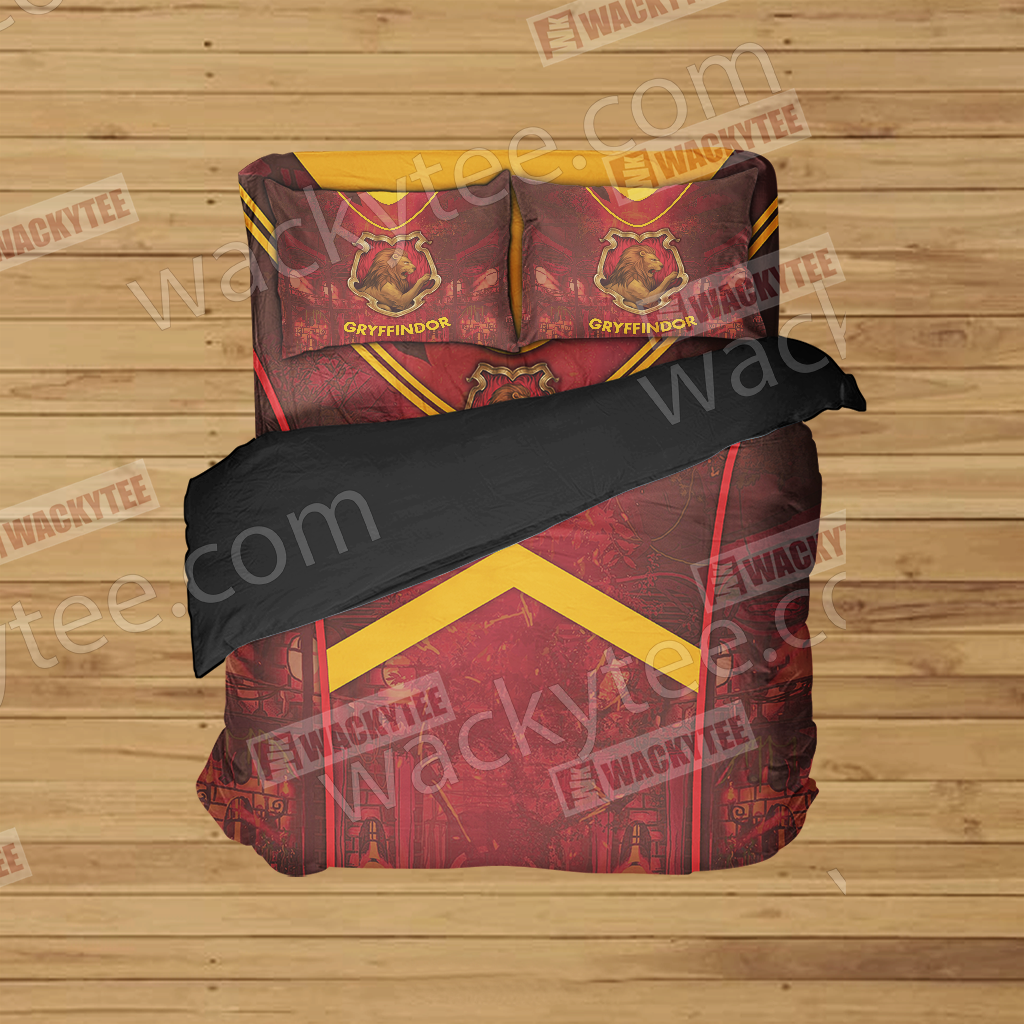 Hogwarts Harry Potter - Gryffindor House New Version Bed Set   