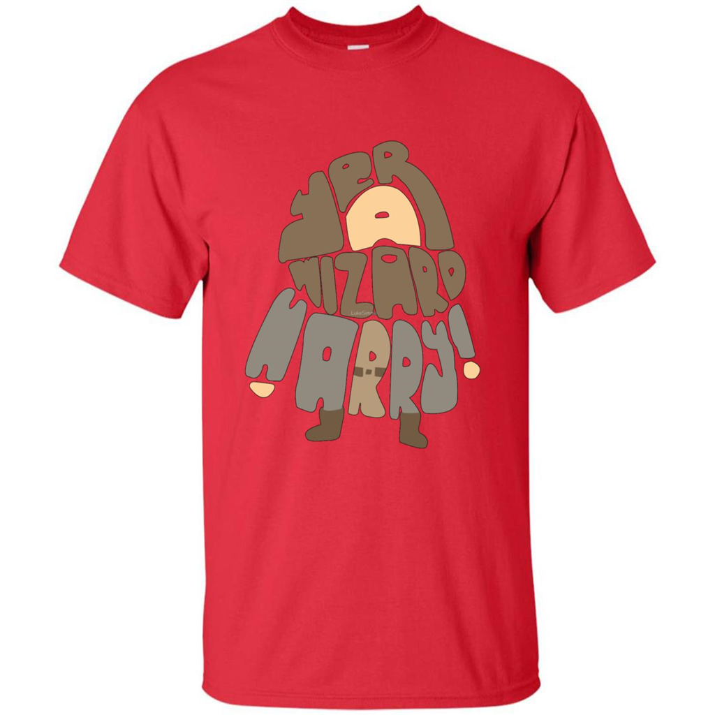 Movies T-shirt Yer A Wizard Harry Red S 