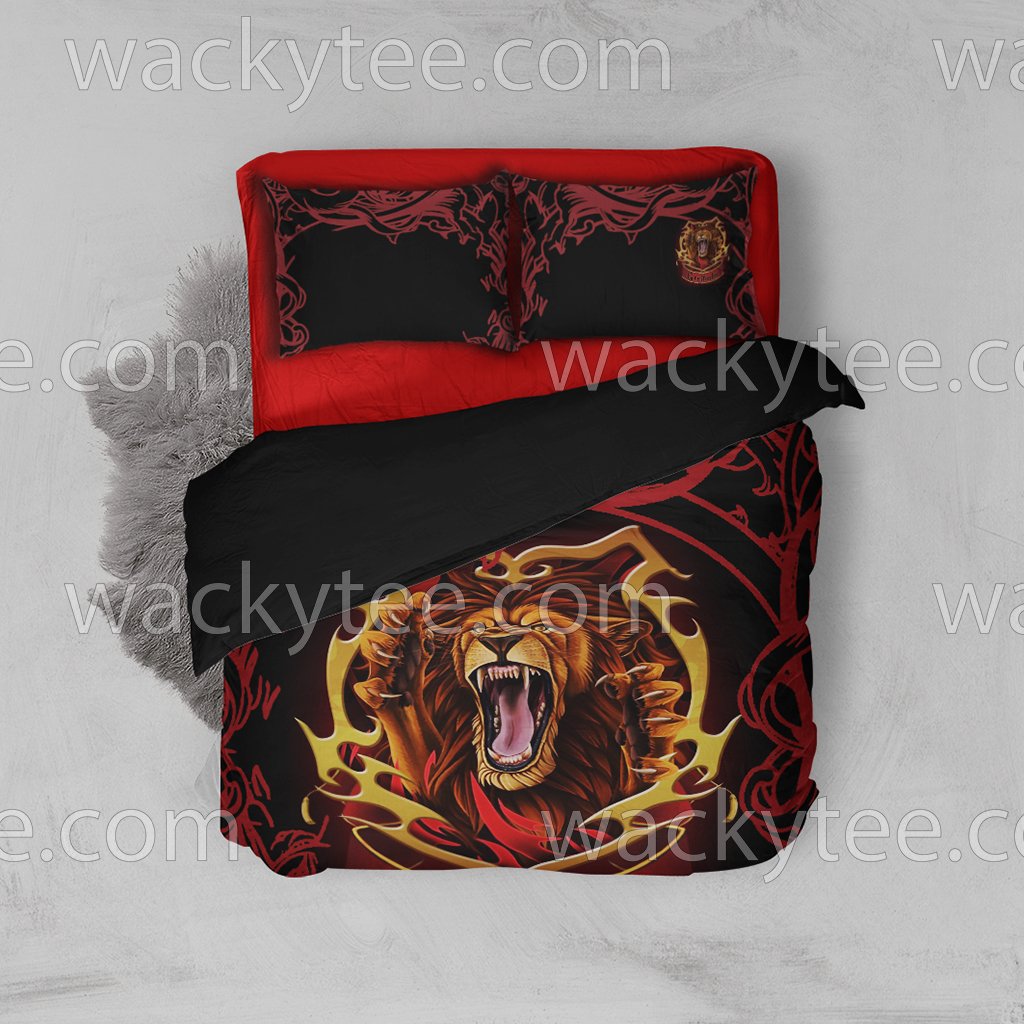 Brave Like A Gryffindor Harry Potter New Look Bed Set   
