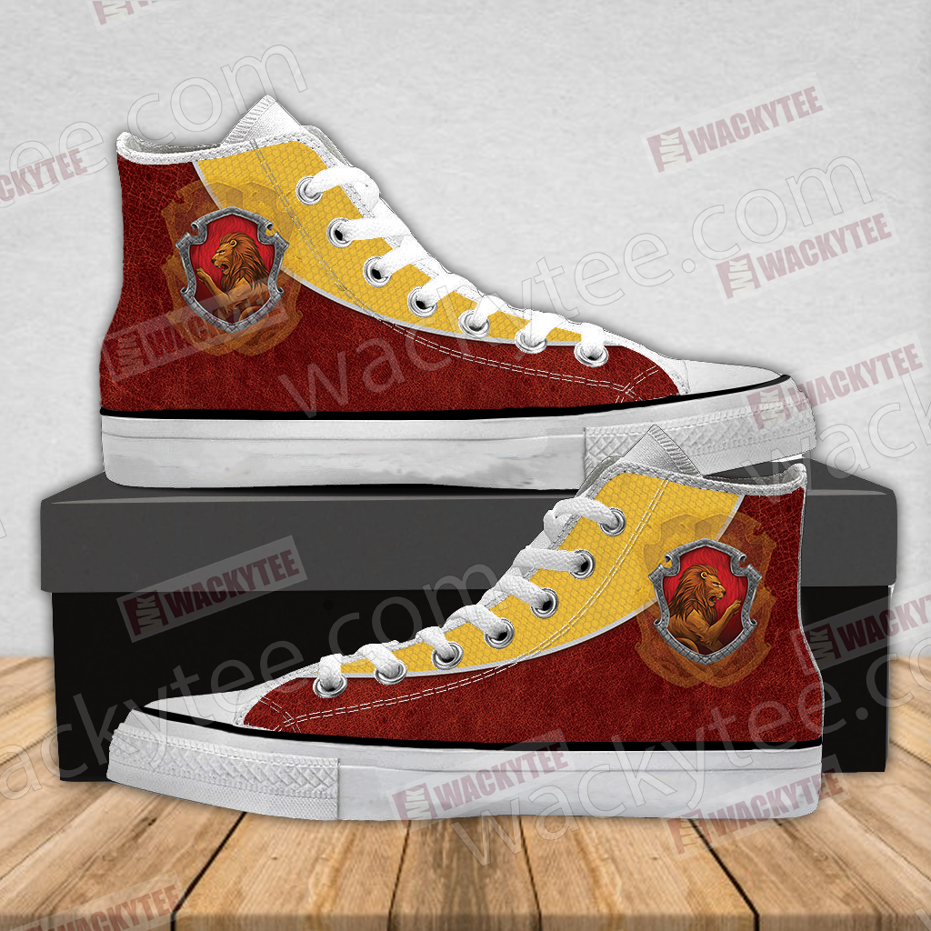 Harry Potter - Gryffindor Edition New Style High Top Shoes Men SIZE 36 