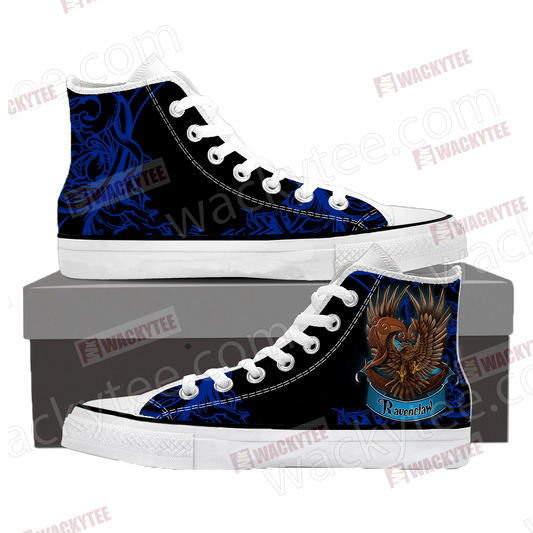 Wise Like A Ravenclaw Harry Potter High Top Shoes SIZE 29