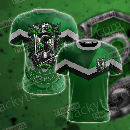 Hogwarts You Might Belong In Slytherin Harry Potter Unisex 3D T-shirt   