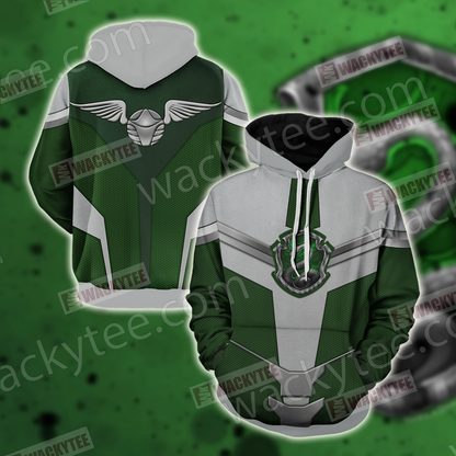 Hogwarts Castle Harry Potter - Slytherin Edition New Style Unisex 3D T-shirt Hoodie S 