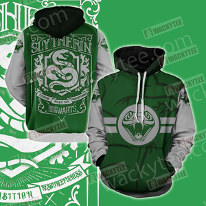 Harry Potter Cunning Like A Slytherin Wacky Style Unisex 3D T-shirt Hoodie S 