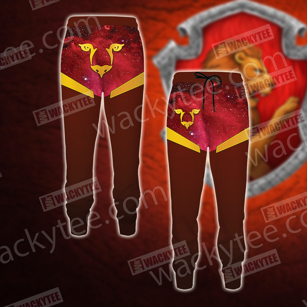 Harry Potter - Gryffindor House Sporty Style New Jogging Pants S  