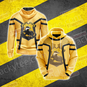 Harry Potter - Hufflepuff Unisex 3D T-shirt Hoodie S 