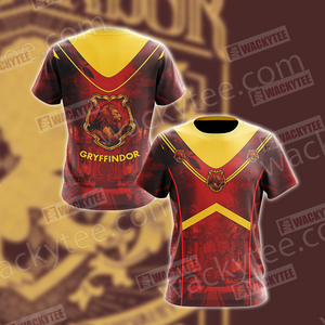 Hogwarts Harry Potter - Gryffindor House New Version Unisex 3D T-shirt T-shirt S 