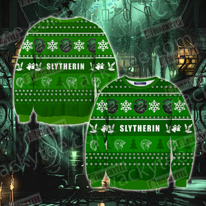 Harry Potter - Slytherin House New Version Unisex 3D Sweater   
