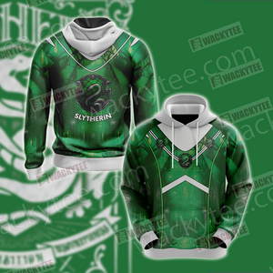 Hogwarts Harry Potter - Slytherin House New Version Unisex 3D T-shirt Hoodie S 