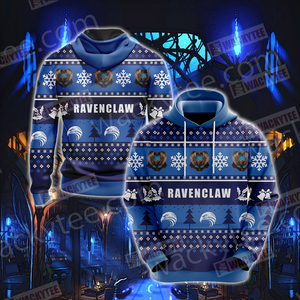 Harry Potter - Ravenclaw  House New Version Unisex 3D T-shirt Hoodie S 