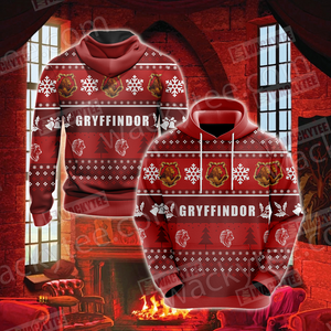 Harry Potter - Gryffindor House New Version Unisex 3D T-shirt Hoodie S 