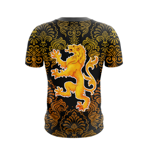 House Lannister Lion Game Of Thrones Unisex 3D T-shirt   