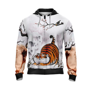 Fat Tiger Unisex 3D T-shirt   