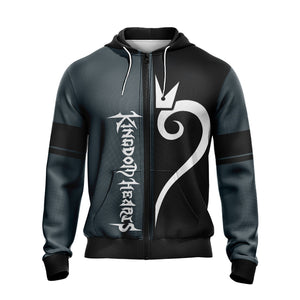 Kingdom Hearts - Weapons Symbol Style Unisex 3D T-shirt   