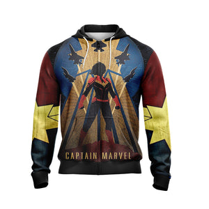 Captain Marvel  Unisex 3D T-shirt   