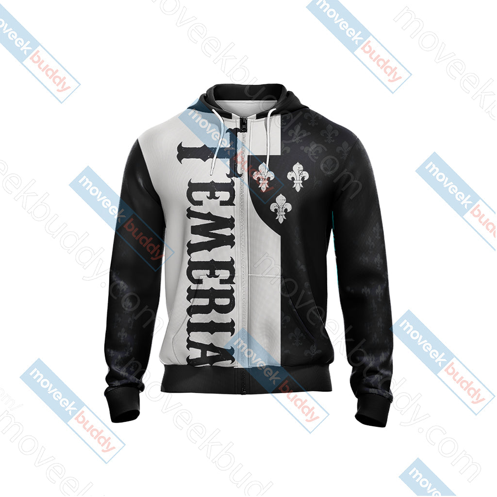 The Witcher 2: Assassins of Kings - Temeria Unisex 3D T-shirt   