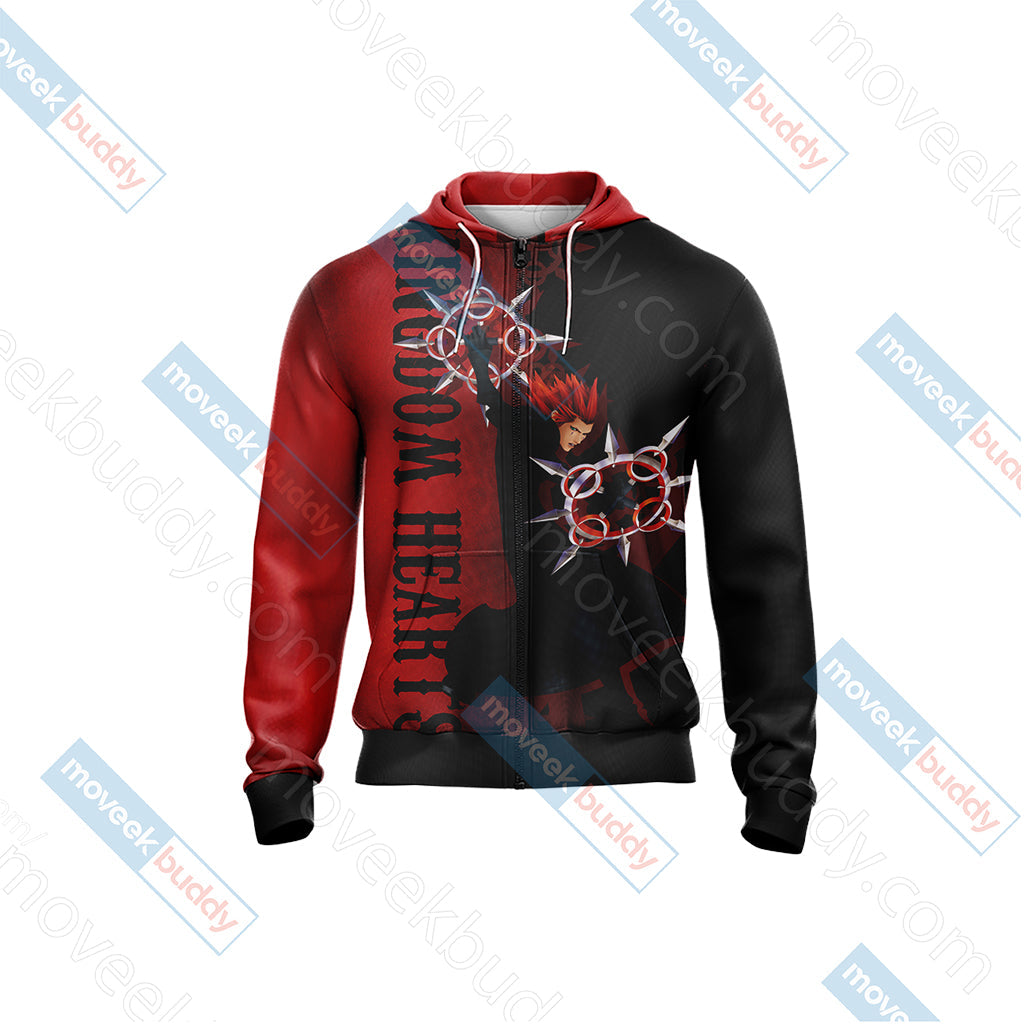 Kingdom Hearts II - Axel Unisex 3D T-shirt   