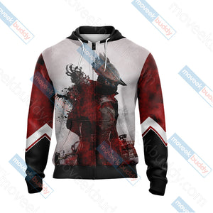 Bloodborne - Hunter's Mark New Unisex 3D T-shirt   