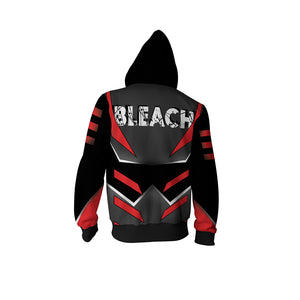 Bleach Division Symbol Zip Up Hoodie Jacket   