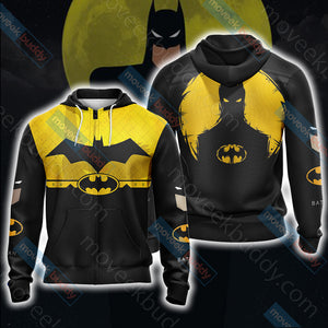 Batman New Style Unisex 3D T-shirt Zip Hoodie XS 