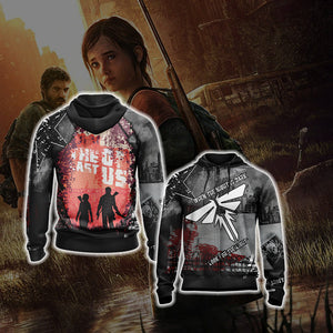 The Last of Us - When The Night Is Dark Look For The Light Unisex 3D T-shirt Zip Hoodie XS 