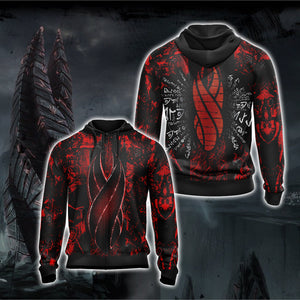 Dead Space - Red Marker New Version Unisex 3D T-shirt Zip Hoodie S 