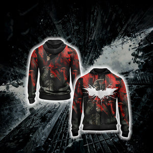 The Dark Knight New Unisex 3D T-shirt Zip Hoodie XS 