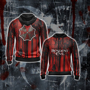 Resident Evil 4 New Style Unisex 3D T-shirt Zip Hoodie XS 