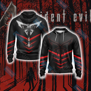 Resident Evil 4 New Unisex 3D T-shirt Zip Hoodie S 