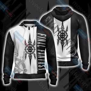 Final Fantasy - Dalmasca nisex 3D T-shirt Zip Hoodie XS 