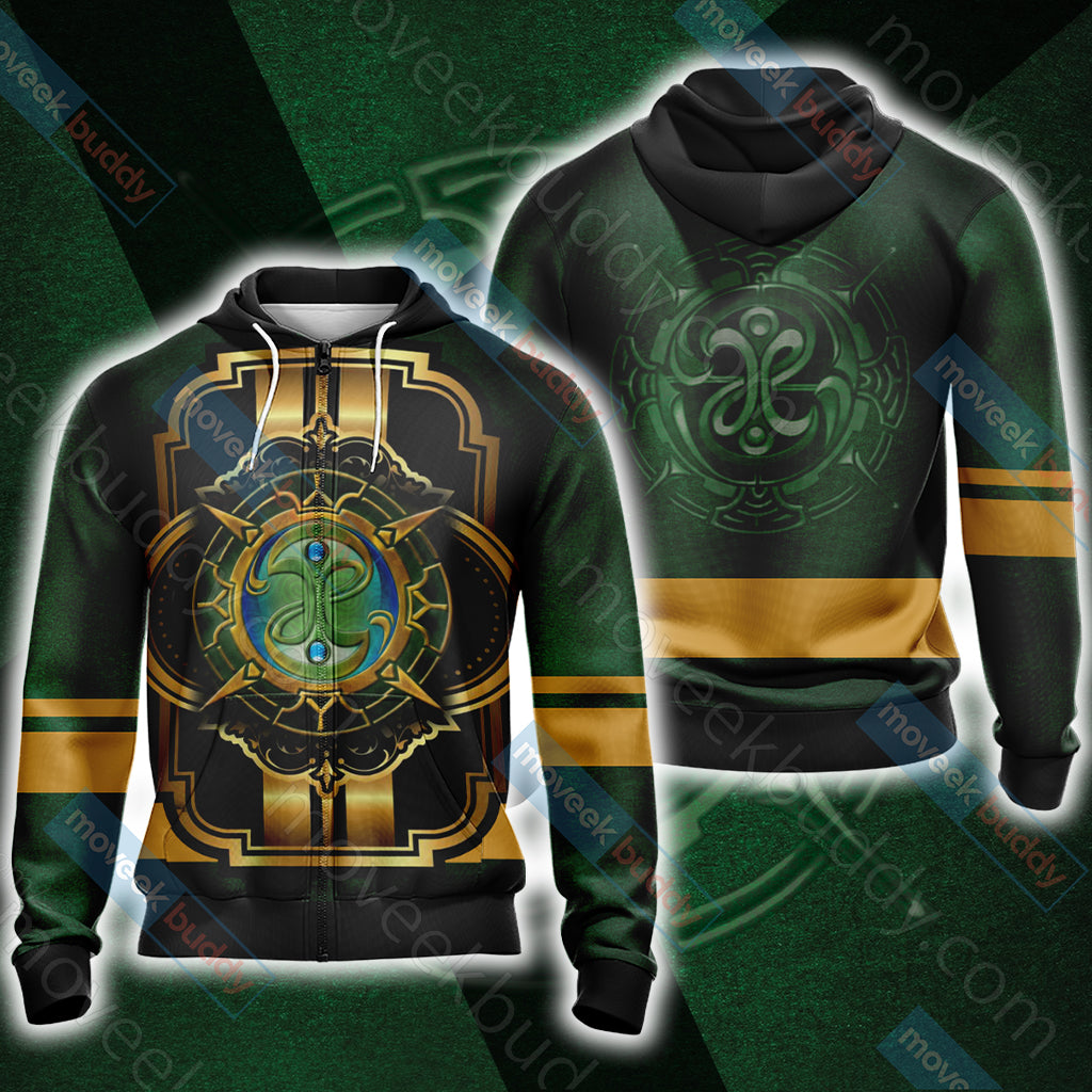 Fable - The Guild Seal Unisex 3D T-shirt Zip Hoodie XS 