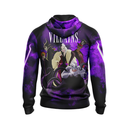 Disney Vilains Unisex 3D T-shirt   