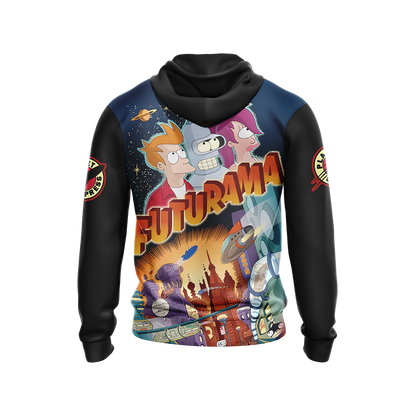Futurama New Style Unisex 3D T-shirt   