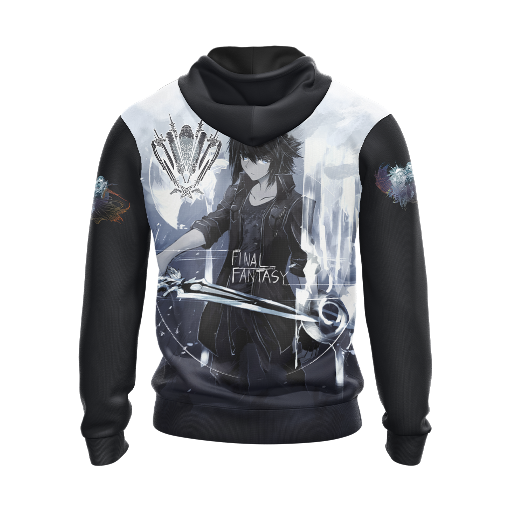 Noctis Final Fantasy XV Weapon Unisex 3D T-shirt Zip Hoodie   