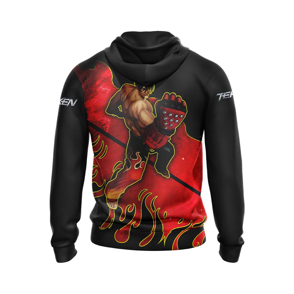 Tekken - Jin Kazama New Unisex Zip Up Hoodie   