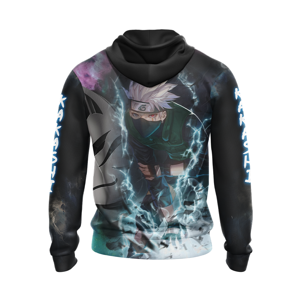 Naruto Kakashi - Got Lost In The Path Of Life Unisex 3D T-shirt Zip Hoodie Pullover Hoodie   